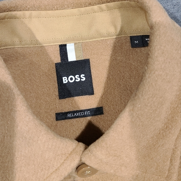 Hugo Boss Wool Blend Shacket - Picture 2 of 5